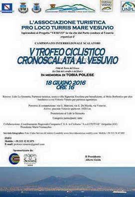 V Trofeo Ciclistico Cronoscalata al Vesuvio!!!